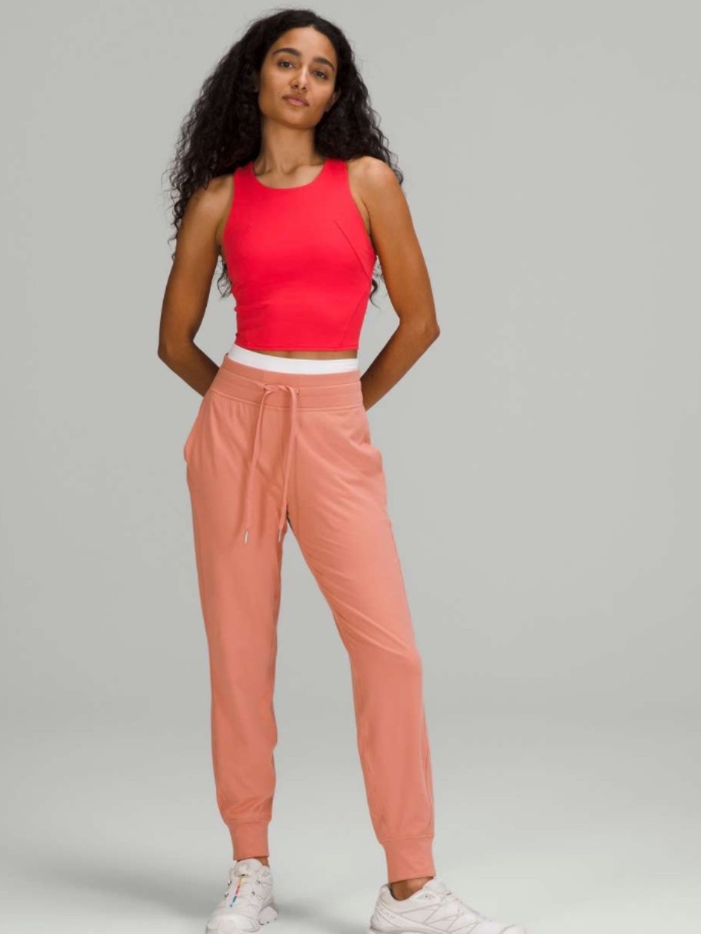 Lululemon Readyto Rulu High-Rise Jogger Pink Savannah Size 8